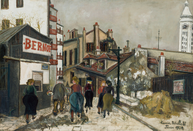 Maurice Utrillo - La Maison Bernot}
