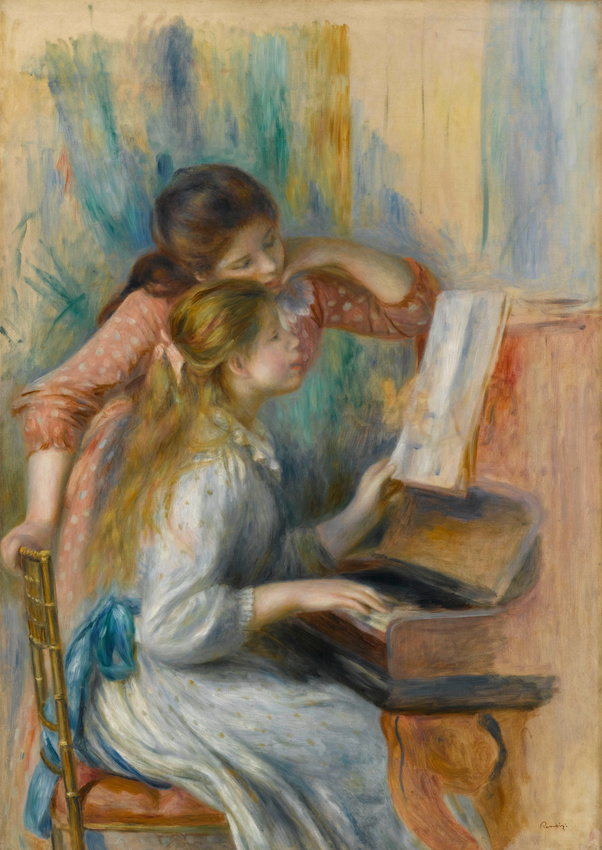 Auguste Renoir - Jeunes filles au piano