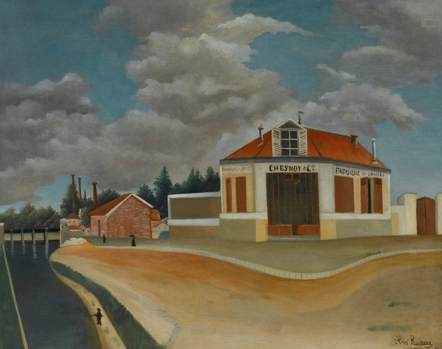 Henri Rousseau - La Fabrique de chaises à Alfortville}