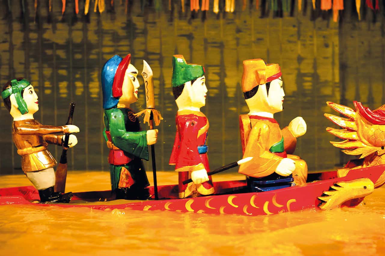 Watch a Water Puppet Show in Hanoi 