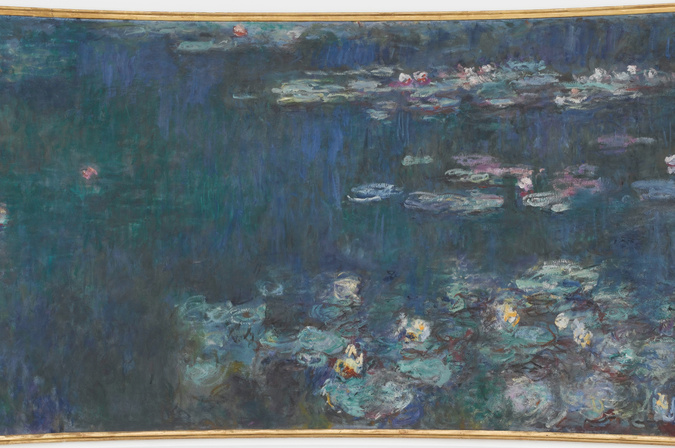 Claude Monet - Reflets verts
