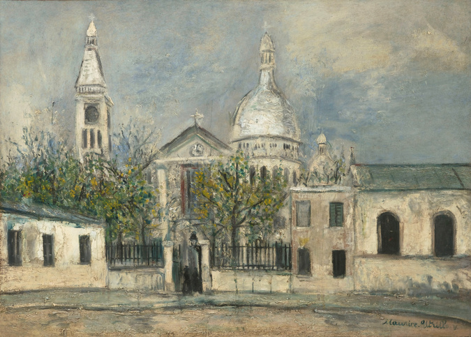Maurice Utrillo - Eglise Saint-Pierre}