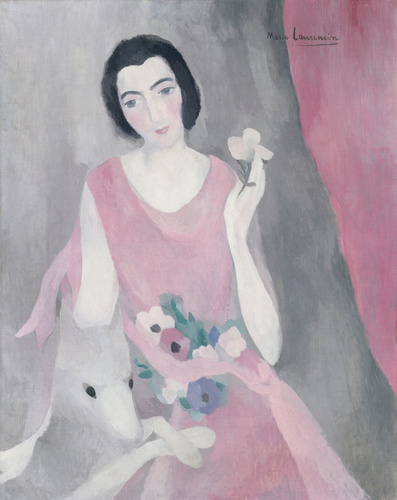 Marie Laurencin - Portrait de Madame Paul Guillaume}
