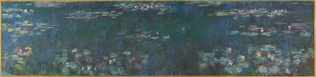 Claude Monet - Reflets verts
